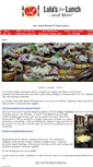 Mobile Screenshot of lulasforlunch.com